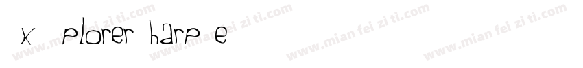 HK Explorer Sharp Se字体转换